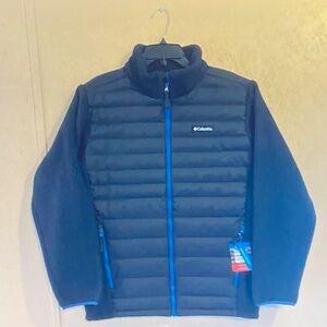Columbia Navy Quilted Jacket